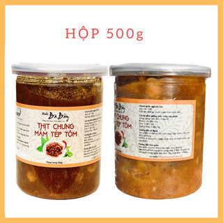 500g { SIÊU NGON-GIÁ TIẾT KIỆM}Mắm Tép Chưng Thịt Nõn Tôm Tươi { RUỐC TÔM BÀ BẢY-ĐẶC SẢN HẠ LONG}