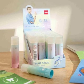 Hồ khô siêu dính - dán giấy siêu chắc màu pastel - Deli CA201