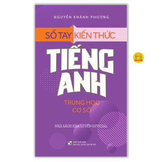 Sách - sổ tay kiến thức tiếng anh trung học cơ sở