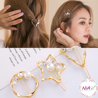 Kẹp tóc, kẹp mái đính hạt xinh xắn phong cách trẻ trung đơn giản dễ thương PK040