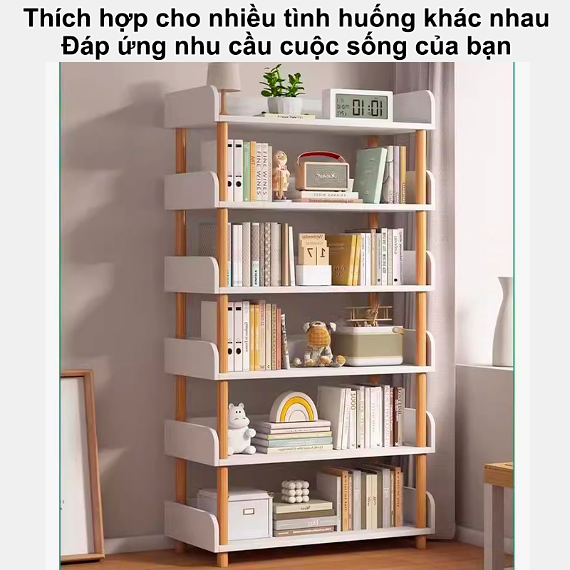Bali Kệ Gỗ Decor 80x24x150cm Kệ Sách Đa Năng Lắp Ráp Đơn Giản Có Thể Decor Phòng Ngủ Phòng Khách Nhà Bếp | BigBuy360 - bigbuy360.vn