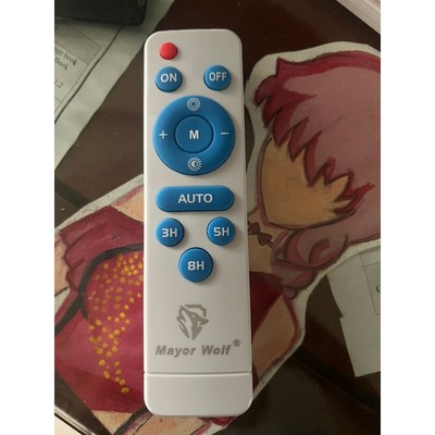 Điều khiển đèn năng lượng mặt trời Mayor Wolf, 100w, 200w, 300w có chế độ hẹn giờ, tăng giảm độ sáng