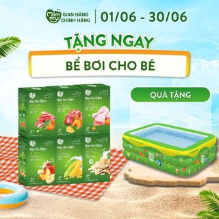 Combo 6 hộp bột ăn dặm Mămmy đầy đủ cho bé, bột mát dễ tiêu hóa giàu vitamin và bổ sung khoáng chất cho bé, 1 hộp 7 gói