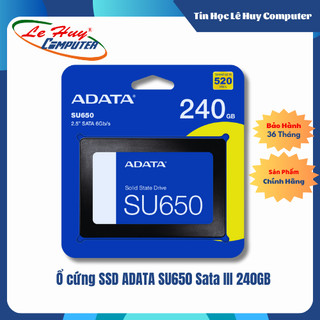 Ổ cứng ssd adata su650 sata iii 240gb chính hãng