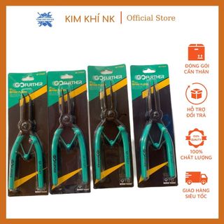 Combo 4 kìm phanh: cong trong, cong ngoài, thẳng trong, thẳng ngoài GOFuther 7inch