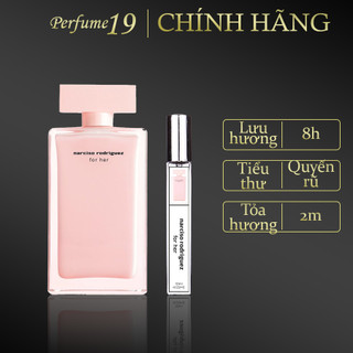 Nước hoa nữ Narsico Rodriguez thiểu thư, kiêu kì, quyến rũ, Thơm nhẹ nhàng