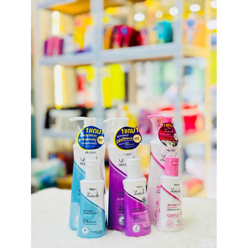 Dung Dịch Vệ Sinh phụ nữ lady care mistine 200ml Thái lan chai lớn tặng nhỏ