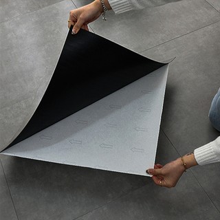 Tấm Dán Sàn Nhựa Đá, Decor Phòng Ngủ NAGO, Mẫu Vân Đá,chất liệu PVC, kích thước 30x30x0.1cm