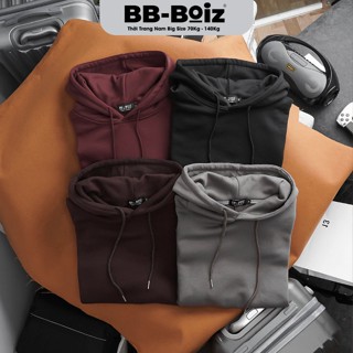 [BigSize] Áo hoodie BB - Boiz Big Size  nam size lớn,form 90kg - 130kg | Trơn