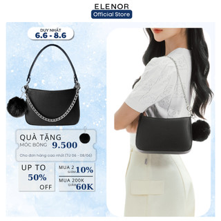 Túi đeo vai, túi xách nữ kẹp nách Phong Cách Hàn Quốc basic ELENOR Oliver bag TC43