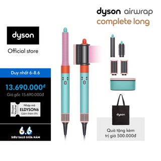  Máy tạo kiểu tóc và sấy khô Dyson Airwrap ™ Complete Long (Ceramic/Pop)