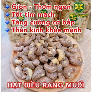 Hạt điều rang muối size a cồ 0.5kg- mộc organic