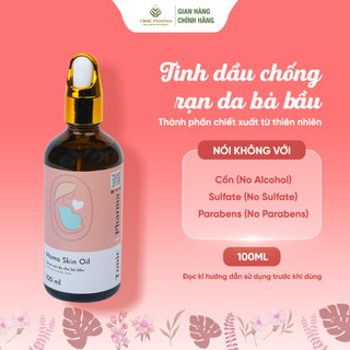 Tinh dầu rạn da bà bầu Mama Skin Oil - Tonic Pharma hết rạn da mờ sẹo hết thâm da trong quá trình mang thai và sau sinh