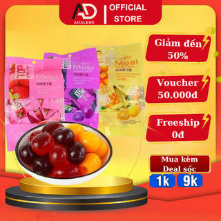 Kẹo dẻo trái cây top fruit xoài, nho, dâu, mix 4 vị coowy - gói 320gr