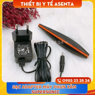 Sạc adapter máy phun xăm Supersonic, Adapter máy Rồng Bella