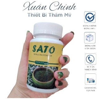 Bột tảo Xoắn Sato NB - Cấy Tảo Nano 100g ( hàng chuẩn)