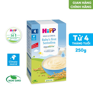 Bột ăn dặm dinh dưỡng Sữa - Ăn dặm khởi đầu HiPP 250g