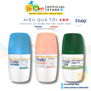 Lăn khử mùi Etiaxil Hằng Ngày Dạng Gel - Deodorant Anti Transpirant 48h 50ml