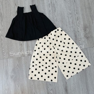 Bộ hè bé gái Sofia áo thô quần dài