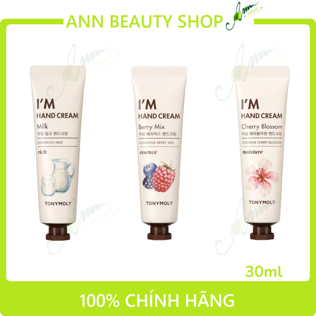 Kem tay Tonymoly I'm Hand Cream 30ml