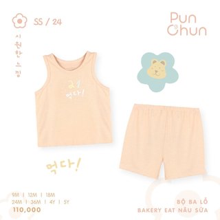 Punchun Bộ ba lỗ Bakery Eat SS2024D04