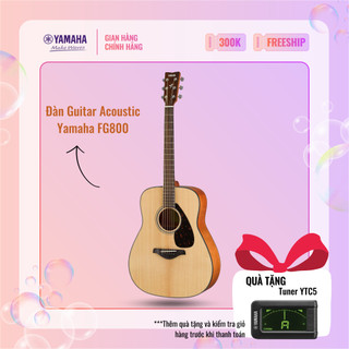 Đàn Guitar Acoustic YAMAHA FG800 - Thiết kế đơn giản, truyền thống, phù hợp cho người mới bắt đầu chơi đàn