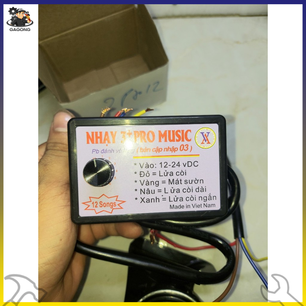 【🔥giá thấp nhất】Nhại 3 pro 8 bài, nhại kèn hơi,nhại nhanh chậm, sàI cả còi hơi,kèn điện auto 12v, 24
