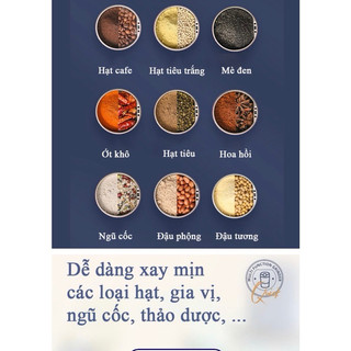 Máy xay bột, cafe, saffron, đồ khô đa năng