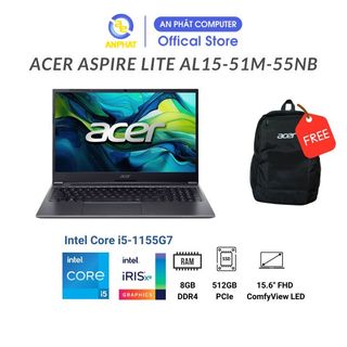 Laptop acer aspire lite al15-51m-55nb