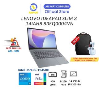 Laptop lenovo ideapad slim 3 14iah8 83eq0004vn