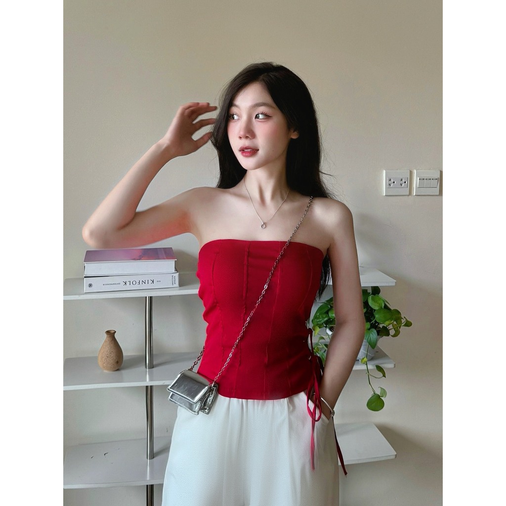 XẢ HÀNG GIÁ GỐC  Áo Quây Có Đệm Ngực Dây Buộc, Áo Cup Ngực Dáng Body Tuna Store | BigBuy360 - bigbuy360.vn