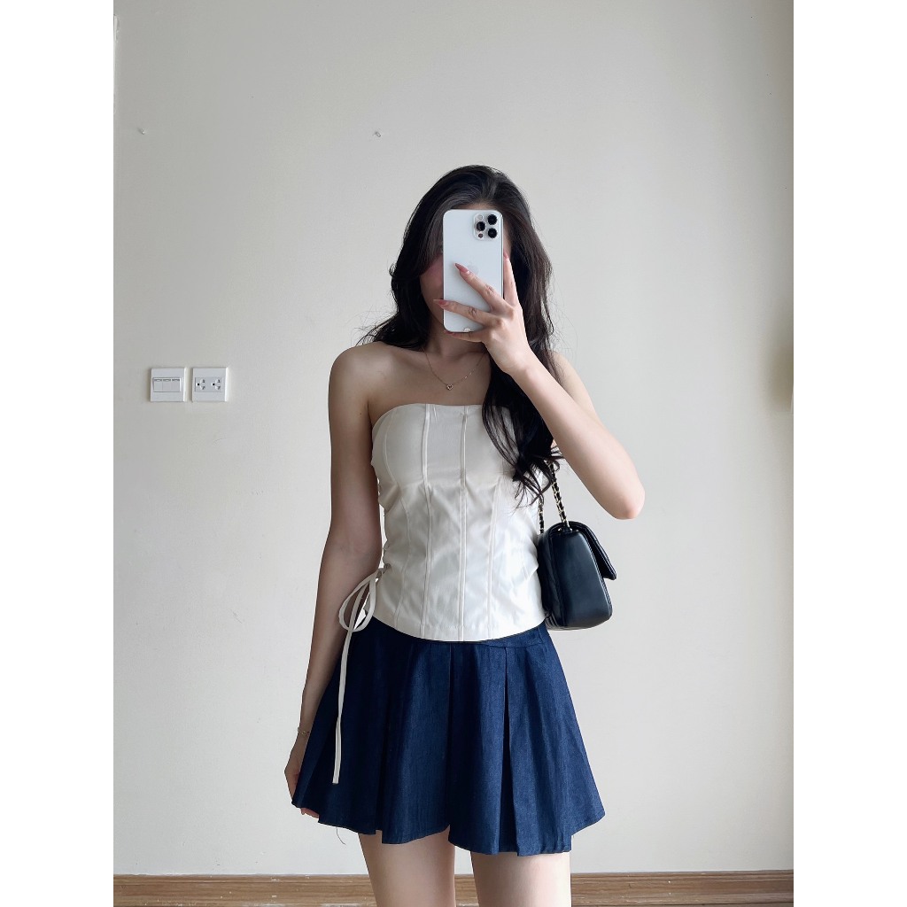 XẢ HÀNG GIÁ GỐC  Áo Quây Có Đệm Ngực Dây Buộc, Áo Cup Ngực Dáng Body Tuna Store | BigBuy360 - bigbuy360.vn