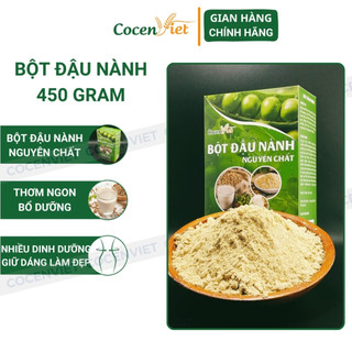 Bột Đậu Nành CocenViet, Bột Đậu Nành Nguyên Chất Tăng Vòng 1 Làm Đẹp Bổ Sung Dinh Dưỡng Cho Cơ Thể