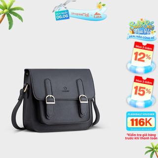 Túi đeo chéo nữ mini khóa đôi YUUMY YN116
