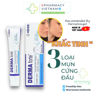 Derma Forte giảm mụn - Gel giảm mụn, giảm thâm Derma Forte 15g
