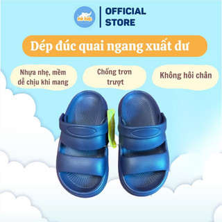 Dép lê đúc quai ngang xuất dư xịn cho bé trai bé gái êm nhẹ đàn hồi tốt, mang không hôi chân
