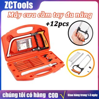 Bộ cưa đa năng 6 lưỡi tiện dụng sắc bén Bộ cưa cầm tay đa năng thủ công mỹ nghệ Cưa Gỗ - Cưa Sắt cưa gỗ cầm tay mini