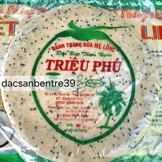Combo 3 bịch bánh tráng Mỹ Lồng (bịch 10 bánh, loại bánh nướng) 450g 1 bịch