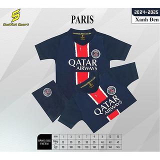 Bộ quần áo đá banh CLB PSG cho bé - Đồ đá bóng 2024