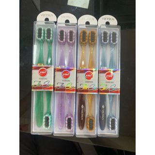Bàn chải cao cấp có khớp 3 đầu thay thế X - MAX THE SUN lông tơ mềm mịn - Vietsun chính hãng