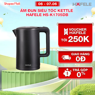 Ấm đun siêu tốc KETTLE Hafele HS-K1705DB 535.43.548