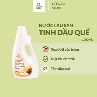 Nước Lau Sàn Bách Thảo Hương Quế 1L - Sạch Dịu Nhẹ, An Toàn Cho Da MÃN ĐƯỜNG BẢO DỤ