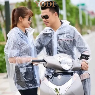 BỘ QUẦN ÁO ĐI MƯA SIÊU DAI TRONG SUỐT NHỰA PE DÀY DẶN - ÁO MƯA BỘ CHỐNG THẮM  FREE SIZE