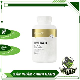 VIên Uống Hỗ Trợ Chức Năng Mắt Và Xươ ng Khớp Omega3 D3 + K2 - Từ Châu Âu