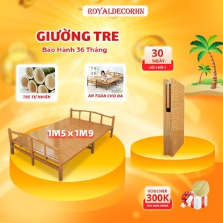 Giường tre gấp gọn,giường tre bà đẻ chất liệu tre tự nhiên, giường gấp gọn cao cấp