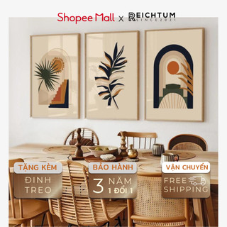 Tranh treo tường SET3 của REICHTUM - Decor phòng ngủ chill/ Nhà/ Tráng gương/ Chất vải bền bỉ