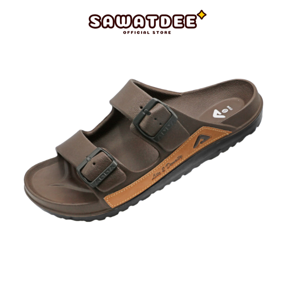 Dép Thái Lan Nam ADDA 2 Quai Ngang LITE 2 DENSITY Nhập Khẩu Chính Hãng