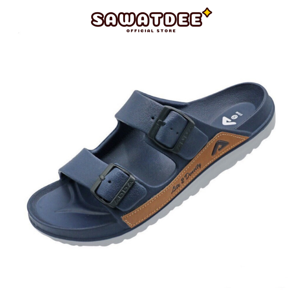 Dép Thái Lan Nam ADDA 2 Quai Ngang LITE 2 DENSITY Nhập Khẩu Chính Hãng