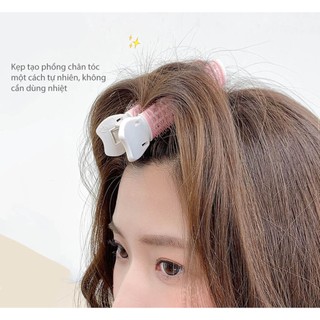 Kẹp phồng tóc mái Hàn Quốc (kẹp tạo phồng chân tóc)