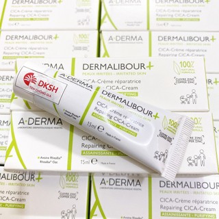 A-Derma kem phục_hồi, làm dịu và kháng_khuẩn Dermalibour Repairing Cream 15ml